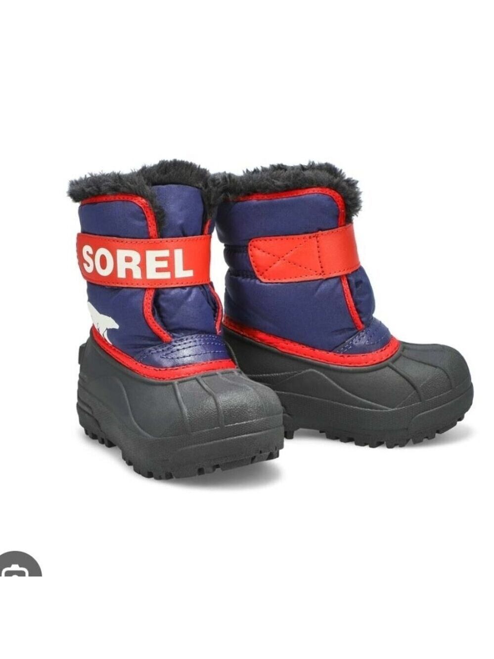 SOREL | Commander Snow Boots Navy Red Sz 4